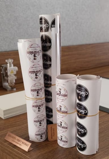 Baskes Etiket Sticker Baskı - Görsel 8