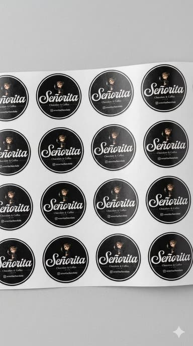 Baskes Etiket Sticker Baskı - Görsel 5