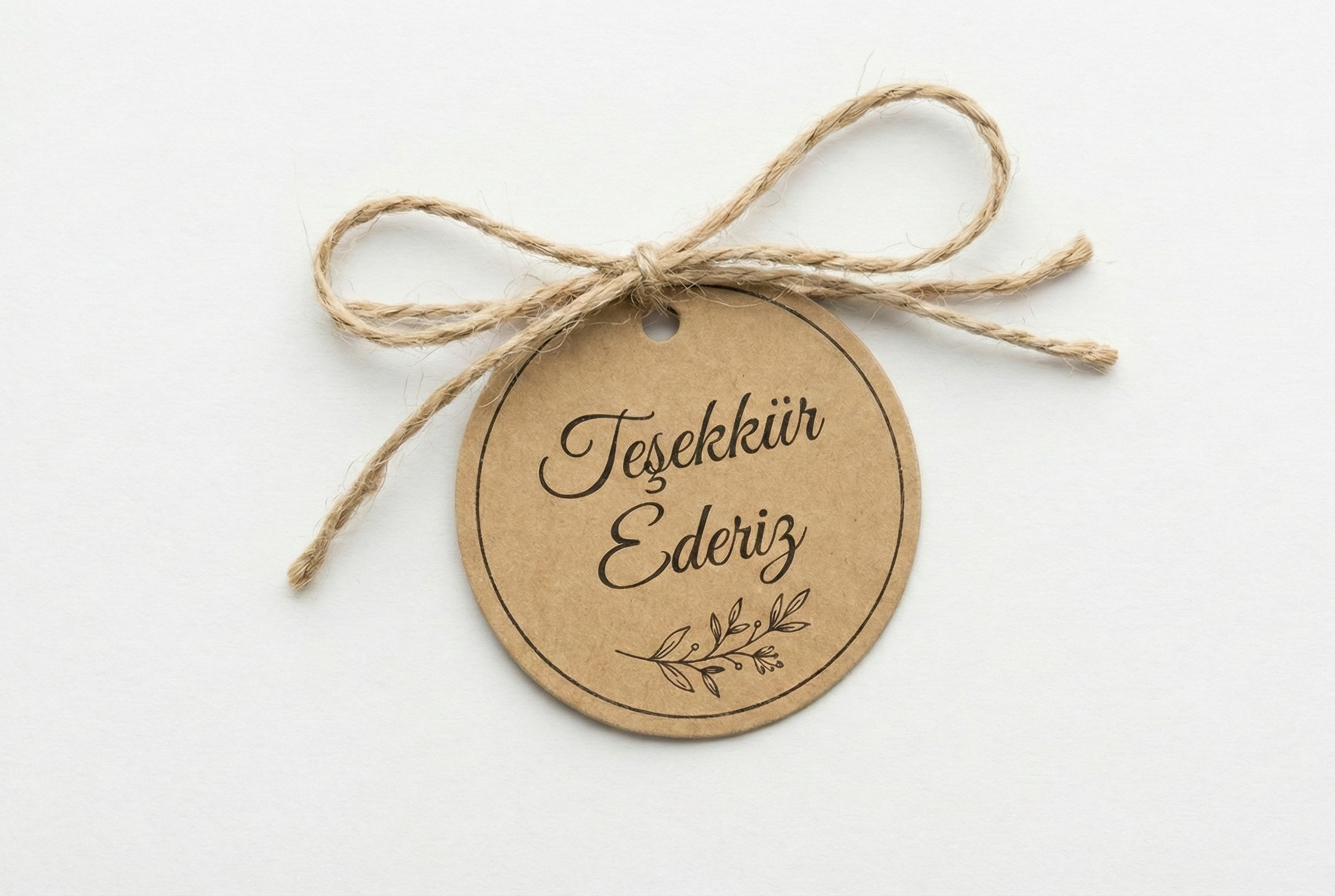 Teşekkür Etiketi 4